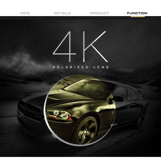 Mắt Kính Phân Cực HD Polarized 1.67 - Kính Đi Ngày Và Đêm - Bảo Vệ Mắt  24h- Lái Xe An Toàn