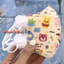 Sét 10 Chiếc Khẩu trang lụa y tế trẻ em 5D Hồng Quân in hình hoạ tiết dễ thương cho bé từ 0 đến 6 tuổi