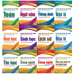 Sách - Hướng dẫn ôn thi tốt nghiệp Trung học phổ thông (Biên soạn theo Chương trình GDPT 2018)