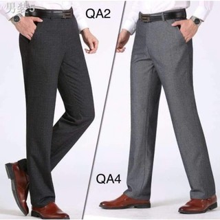 Quần Âu Nam Trung Niên Phom Quần Ống Suông HS HOÀNG SỰ GROUP Công Sở Ống Suông Đứng QRE