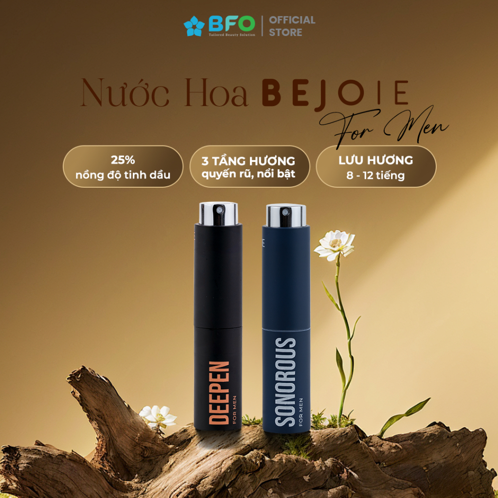 Ảnh Nước Hoa Nam Thơm Lâu Mini Hương Thơm Thanh Lịch BFO Bejoie 10ml 4