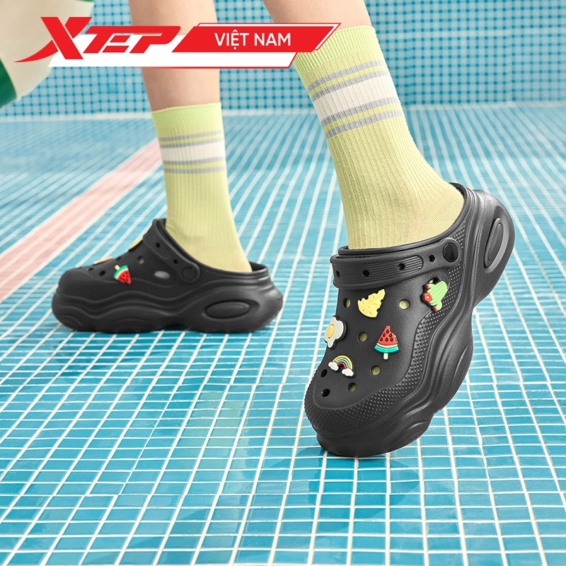 Ảnh Xtep Nữ Giày Thường Ngày Mùa Hè 2025 Thời Trang Nhẹ Đế Dày Stream-crossing Đi Biển Dép Giày Thườn 2