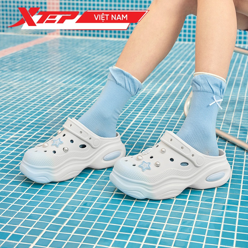 Ảnh Xtep Nữ Giày Thường Ngày Mùa Hè 2025 Thời Trang Nhẹ Đế Dày Stream-crossing Đi Biển Dép Giày Thườn 3