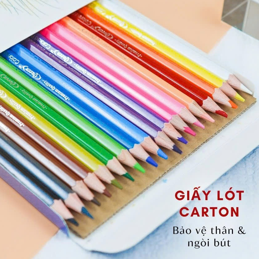 Ảnh Bút chì màu Queen - 12/18/24 màu CP-H12/CP-H18/CP-H24 1