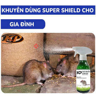 Chai Xịt Đuổi Chuột KP 300ML Công Nghệ Đức - Mùi Quế Nguồn Gốc Thảo Mộc, An toàn Xua Đuổi Chuột, Gián, Côn Trùng
