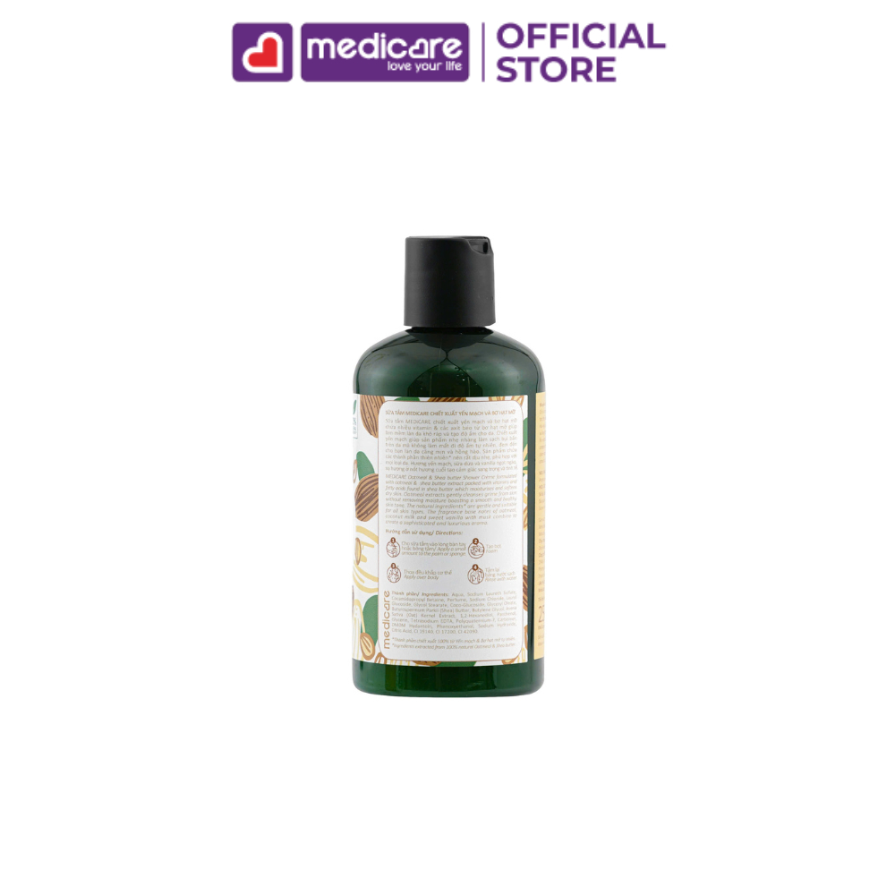 Sữa tắm MEDiCARE thiên nhiên 250ml