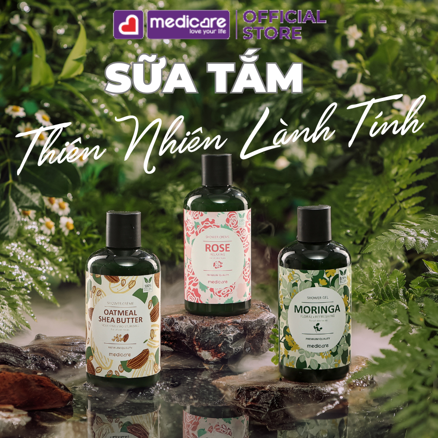 Sữa tắm MEDiCARE thiên nhiên 250ml