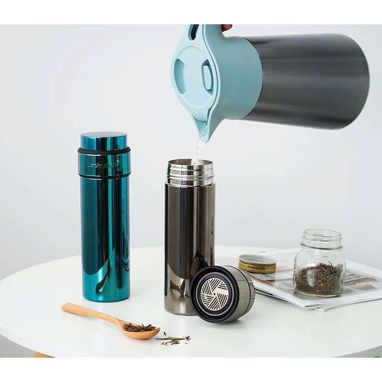 Bình Giữ Nhiệt LocknLock VIP Timbler LHC4289, Dung Tích 480ml, 3 Màu, Có Khay Lọc Trà - K-MALL
