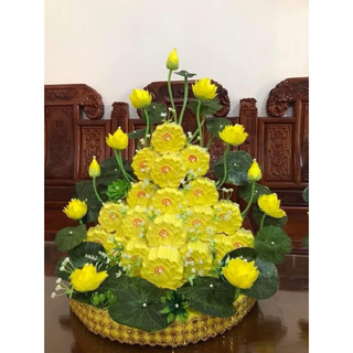 Cụm sen nhí- hoa sen nhí giả trang trí #cụm_sen_nhí #hoa_sen_giả_trang_trí #hoa_trang_trí