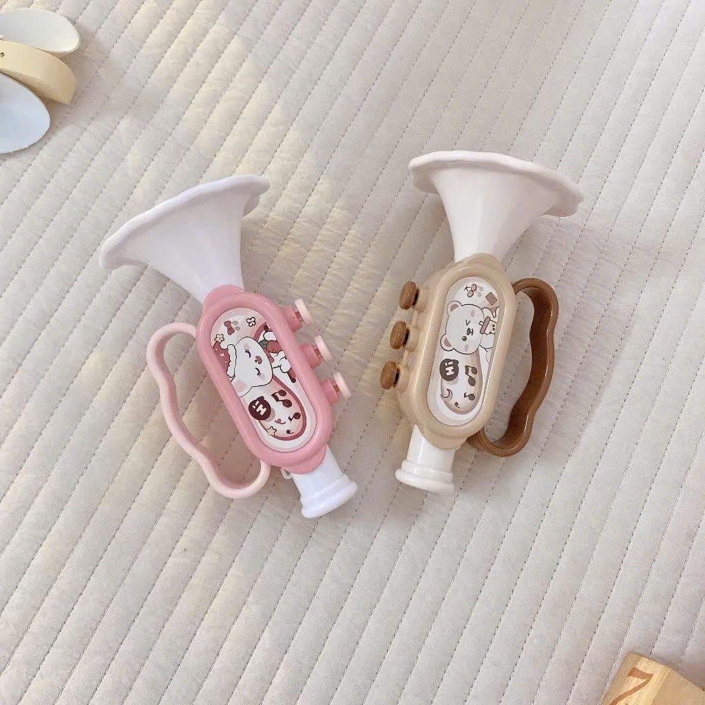 Ảnh Đồ Chơi Xúc Xắc Âm Thanh Cho Bé 6 chi tiết Hình Gấu,Thỏ KidAndMom Nhựa nguyên sinh an toàn cho bé 2