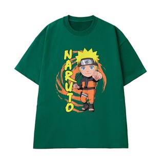 Áo Thun NGỐ TEE Naruto Shippuden Style Anime Nhân Vật Chibi Dễ Thương Vải Cotton Thoáng Mát