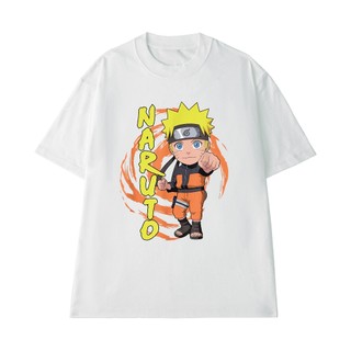 Áo Thun NGỐ TEE Naruto Shippuden Style Anime Nhân Vật Chibi Dễ Thương Vải Cotton Thoáng Mát