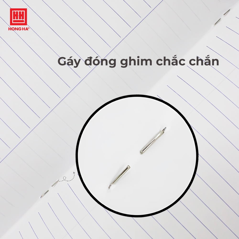 Ảnh Vở kẻ ngang 120 trang Hồng Hà - 1687 3