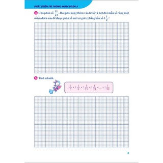 Sách - Phát Triển Trí Thông Minh Toán 5 - Giúp học sinh tự học, rèn luyện mỗi ngày - ndbooks