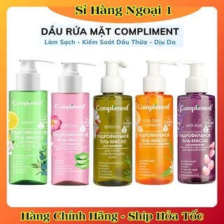 Dầu rửa mặt Compliment No Problem không làm khô da giảm mụn cho da dầu nhạy cảm 150ml