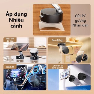 Giá Đỡ Điện Thoại Trên Ô Tô Hút Nam Châm C-03 Từ Tính Có Thể Gập Lại, Đế Hút Chân Không