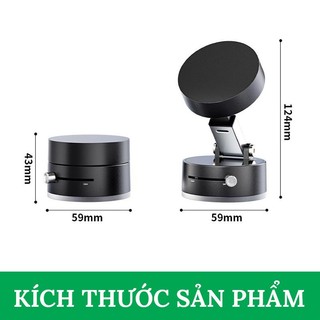 Giá Đỡ Điện Thoại Trên Ô Tô Hút Nam Châm C-03 Từ Tính Có Thể Gập Lại, Đế Hút Chân Không