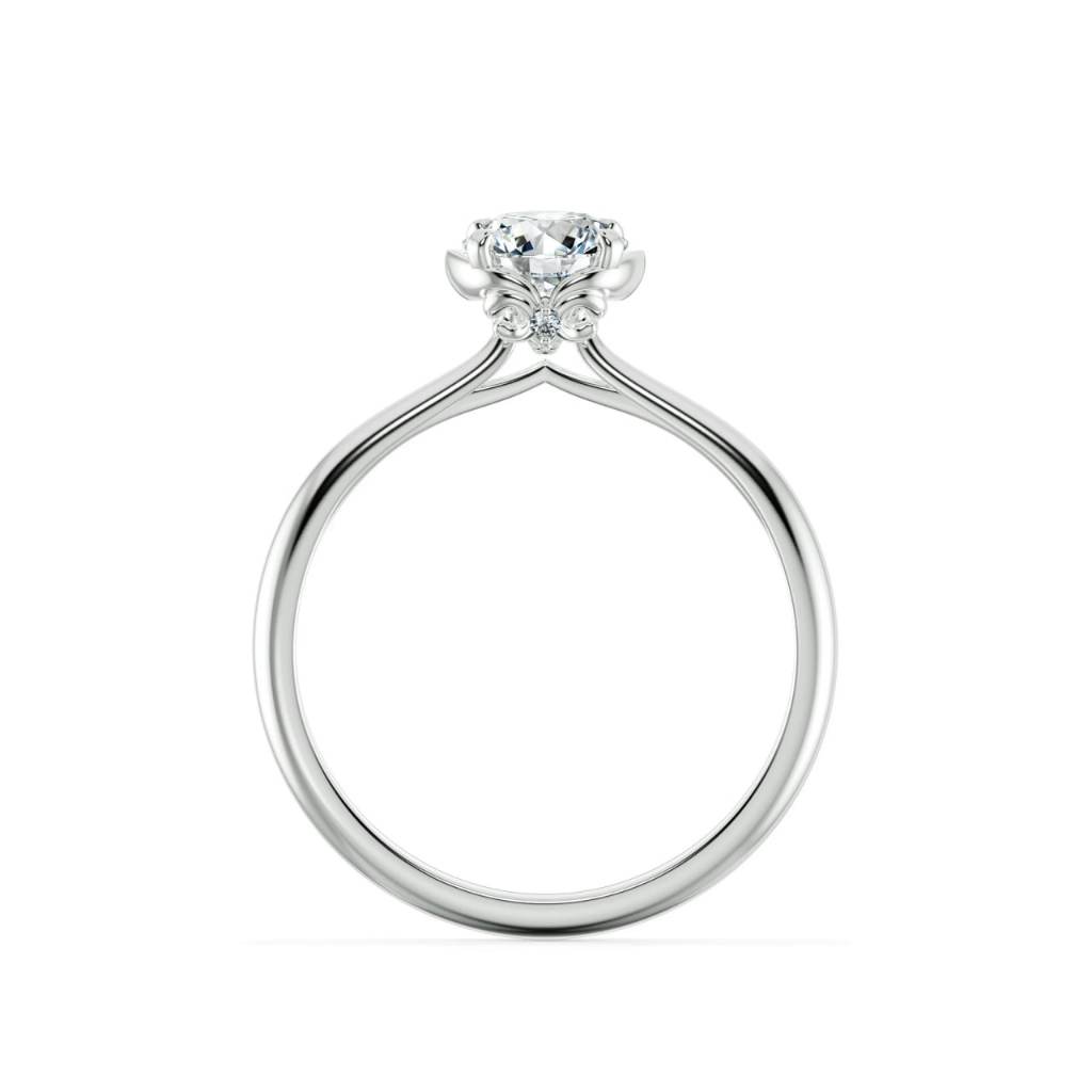 [CHAT TRƯỚC KHI ĐẶT] Nhẫn Cầu Hôn Tierra Pansy NCH1906 Vàng 14K 18K, Thiết Kế Từ Những Cánh Hoa Pansy Nhẹ Nhàng