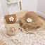 Set Túi Xách Và Mũ Cói Chống Nắng Đi Biển Dễ Thương Cho Bé Từ 3-5 Tuổi