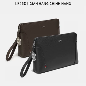 Men's Handheld Cowhide Clutch Phone LECOS LC12