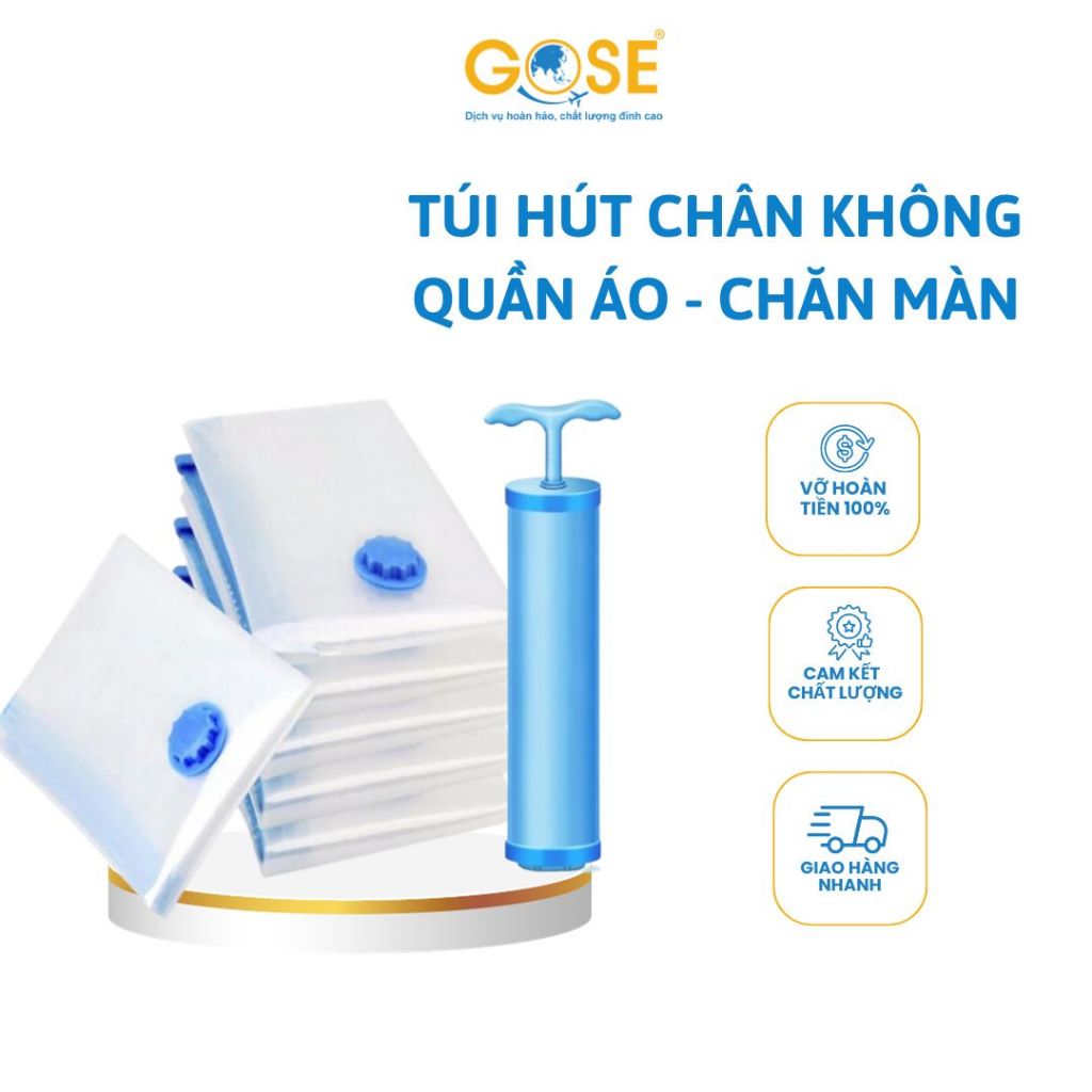 Ảnh Túi hút chân không đựng quần áo chăn màn cất quần áo đi du lịch nhỏ gọn tiện lợi 1