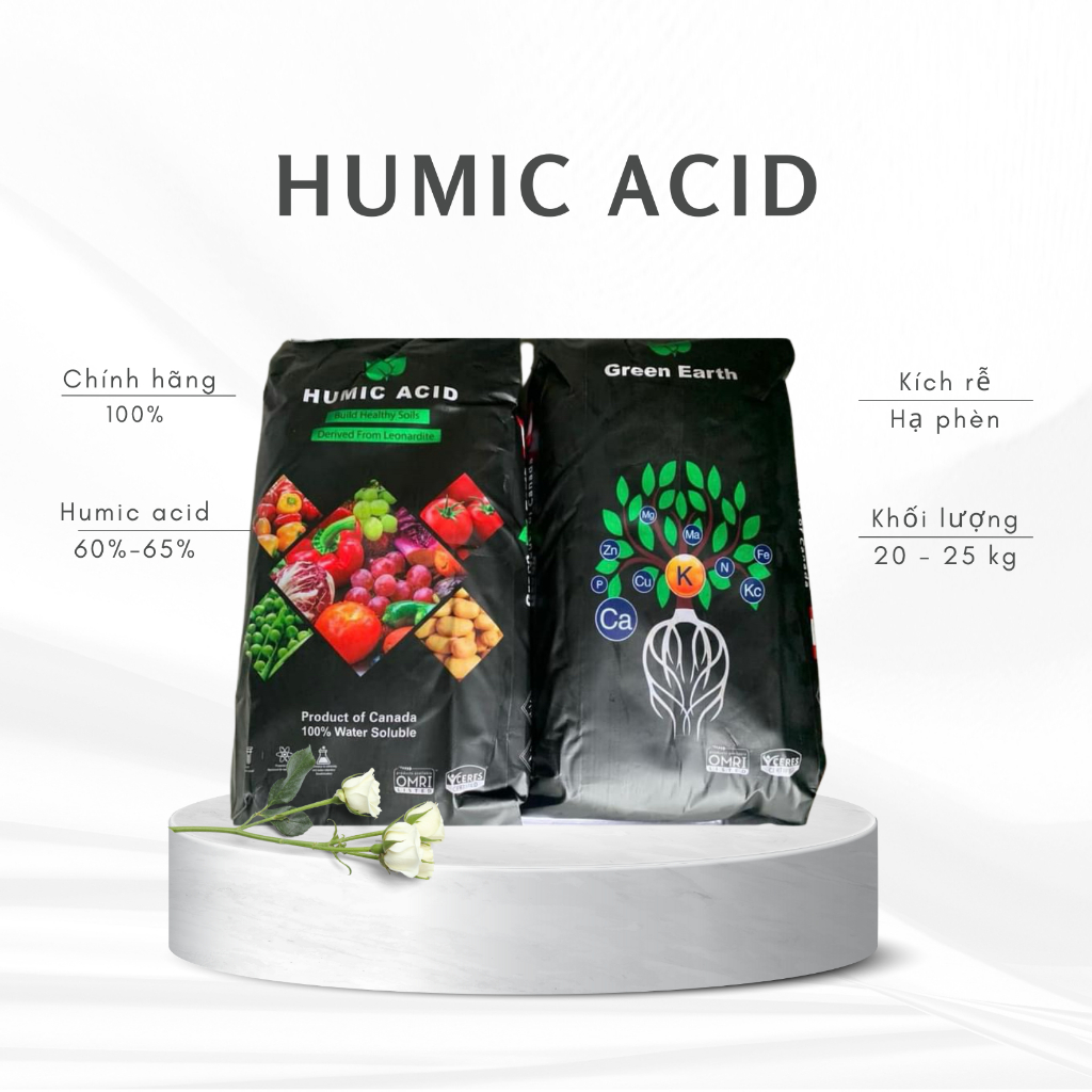 {CHÍNH HÃNG} Bao 20, 25kg Phân Bón Humic Mỹ - USA - Canada Nhập Khẩu ...