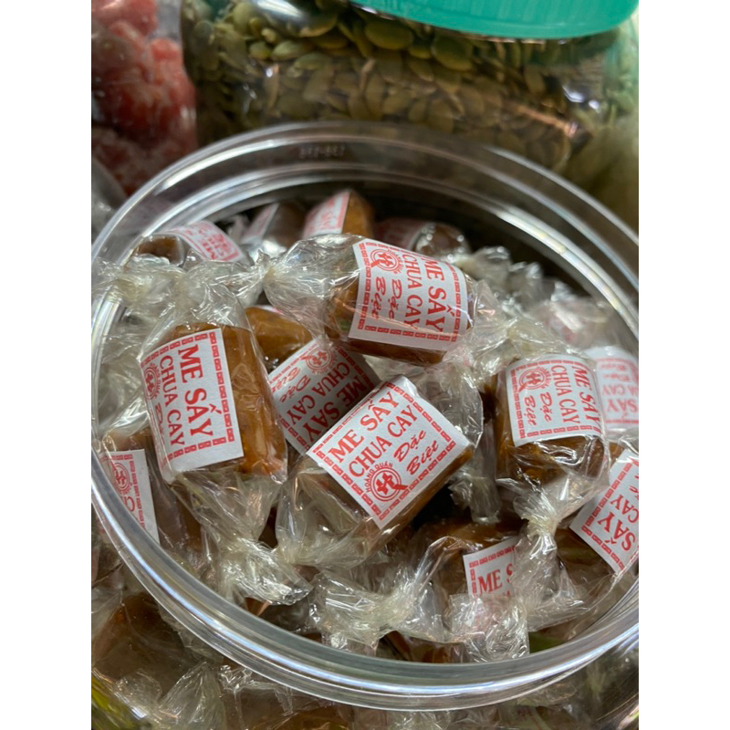 500g Kẹo Me Thái Sấy Chua Cay - Hiệu HOÀNG QUÂN - Ăn Vặt, Nguyên Liệu Trà Me