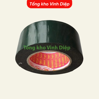 Combo 1 cây 5 cuộn băng dính xốp 2 mặt xanh bản 5cm siêu dính giá tại xưởng