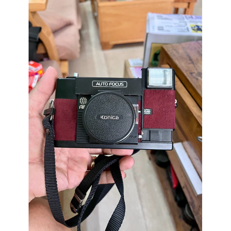 Konica C35 EF 分解整備済 正常動作 ストロボ発光 保証付き 651 動作