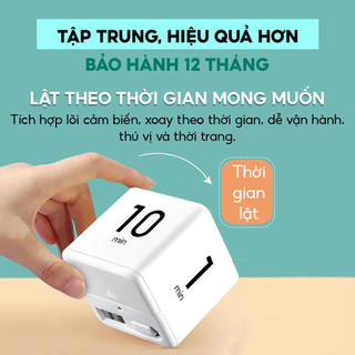 Đồng hồ Pomodoro đếm ngược Mopi quản lý thời gian hẹn giờ nấu ăn, tập thể dục, tập trung làm việc