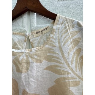[JUNE LINEN] A16 - Áo babydoll LINEN. Ảnh thật.