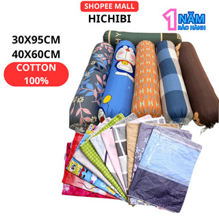 Vỏ gối nằm và gối ôm kích thước 40x60cm , 30x95cm cotton thoáng mát , vải đẹp