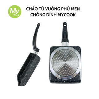 Chảo vuông chống dính đá hoa cương MYCOOK