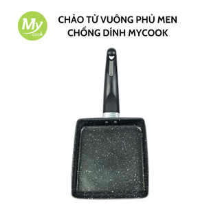 Chảo vuông chống dính đá hoa cương MYCOOK