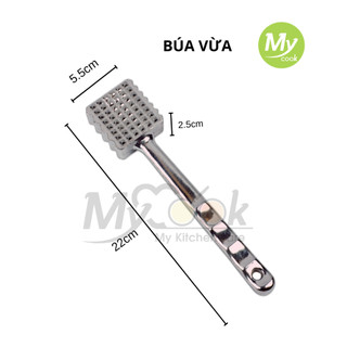 Búa Đập Thịt MyCook Búa Nhôm Đúc Nguyên Khối Đa Năng Đập Đá Dần Thịt Sơ Chế Thực Phẩm