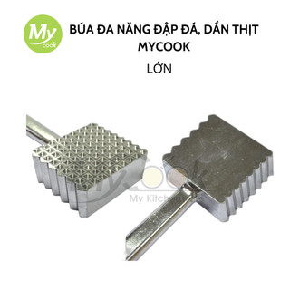 Búa Đập Thịt MyCook Búa Nhôm Đúc Nguyên Khối Đa Năng Đập Đá Dần Thịt Sơ Chế Thực Phẩm