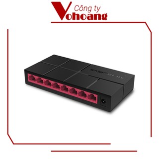 Switch Desktop 8 cổng 10/100/1000Mbps Mercusys MS108G tốc độ cao, kết nối ổn định, nhỏ gọn