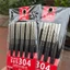 SET 5 ĐÔI ĐŨA INOX 304 KHÔNG GỈ SÉT, THIẾT KẾ HOA ANH ĐÀO ĐẸP MẮT, Đũa Ăn Kiểu Nhật Chống Trơn Trượt Dài 23.5cm