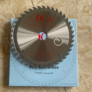 Lưỡi cưa gỗ TCT 180mm, 40 răng DCA 7x40T chính hãng