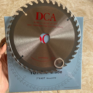 Lưỡi cưa gỗ TCT 180mm, 40 răng DCA 7x40T chính hãng