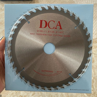 Lưỡi cưa gỗ TCT 180mm, 40 răng DCA 7x40T chính hãng