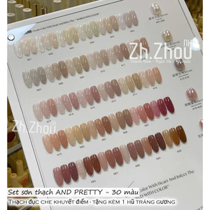 Sơn thạch đục And pretty, thạch đục cao cấp, sơn thạch hottrend 2025, sơn thạch sữa chua đục cao cấp