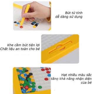 Đồ chơi giáo dục - Đồ chơi trí tuệ - Đồ chơi Bảng vẽ nam châm con vịt loại lớn, bảng to 40cm x 40cm