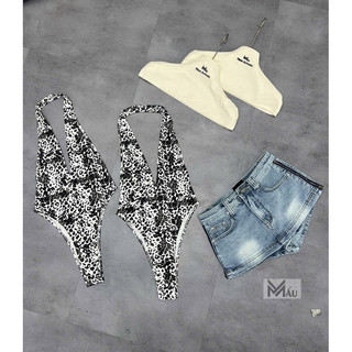 Áo body suit cổ yếm phối đồ gì cũng siu xinh