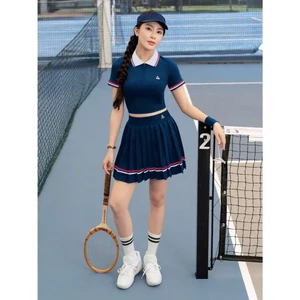 Bộ thể thao nữ, bộ váy áo chơi Pickleball Golf Tennis cầu lông năng động tôn dáng