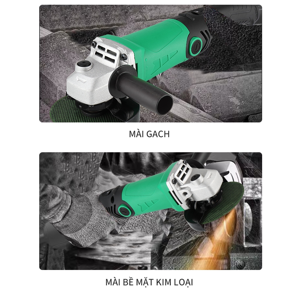 Máy mài góc TANKMECH TK-1055 máy mài tay dài 900W máy mài cầm tay máy mài đá lõi đồng100% điều chỉnh tốc độ
