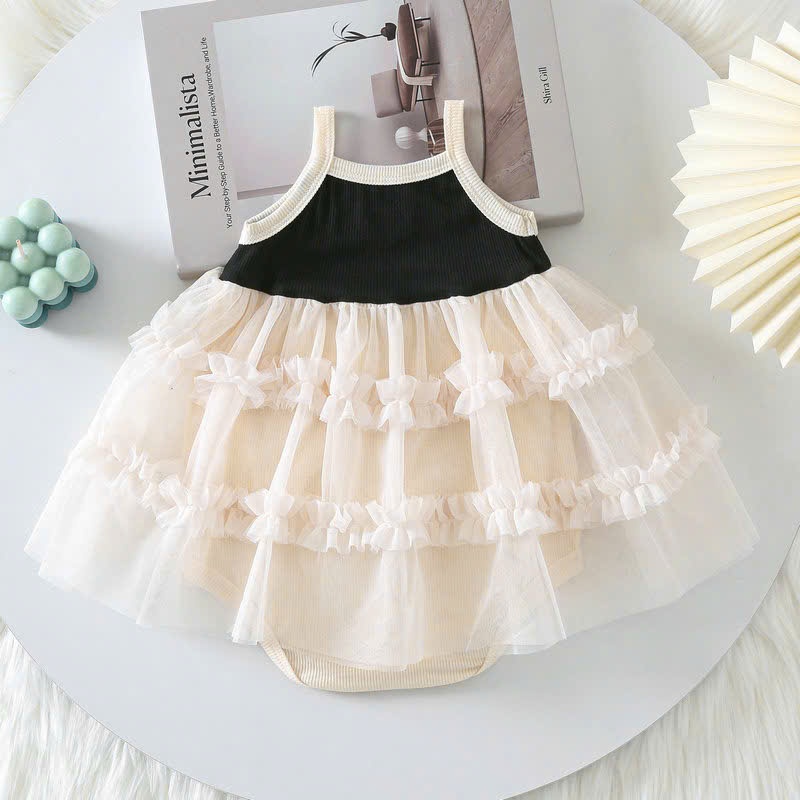 (HÀNG CÓ SẴN) quảng châu - Set 2 dây trái tim đen xòe bồng cover Hàn Quốc cho bé gái từ 5-13kg