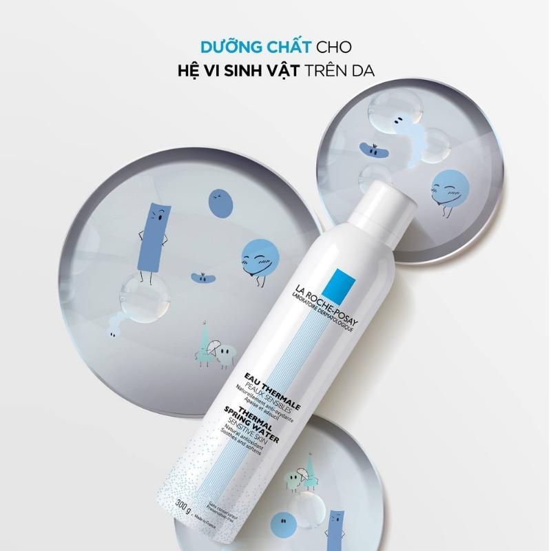 Ảnh La Roche Posay Xịt khoáng làm sạch và dịu cho da nhạy cảm Thermal Spring Water 50ml 2
