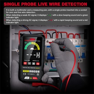 (Bảo hàng 1 năm)HABOTEST🔥 HT124B+ Đồng hồ vạn năng kỹ thuật số thông minh 600V AC/DC 4000 chữ số