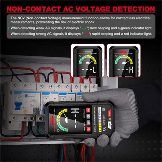 (Bảo hàng 1 năm)HABOTEST🔥 HT124B+ Đồng hồ vạn năng kỹ thuật số thông minh 600V AC/DC 4000 chữ số
